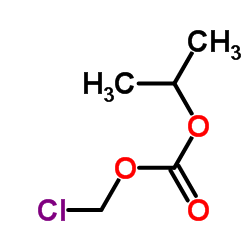 Chloromethyl isopropyl carbonate Structure
