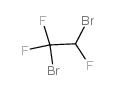 1,2-dibromo-1,1,2-trifluoroethane Structure