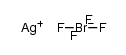 silver (I) tetrafluoro bromide结构式