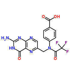 N10-三氟乙酰基蝶酸结构式
