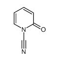 1(2H)-Pyridinecarbonitrile,2-oxo-(9CI)结构式