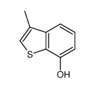 3-methyl-1-benzothiophen-7-ol结构式