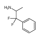 1,1-difluoro-1-phenylpropan-2-amine结构式