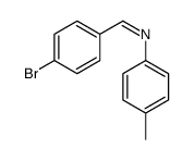 1-(4-bromophenyl)-N-(4-methylphenyl)methanimine Structure