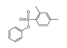 phenyl 2,4-dimethylbenzenesulfonate结构式