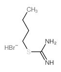 butylsulfanylmethanimidamide Structure
