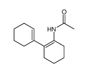 acetamido-1 (cyclohexene-1 yl)-2 cyclohexene结构式