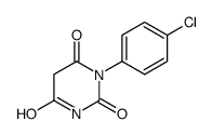 1-(4-chlorophenyl)-1,3-diazinane-2,4,6-trione结构式