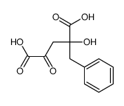 2-benzyl-2-hydroxy-4-oxopentanedioic acid Structure