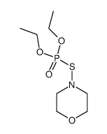 O,O-diethyl S-morpholino phosphorothioate Structure
