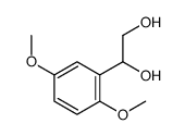 1-(2,5-dimethoxyphenyl)ethane-1,2-diol结构式
