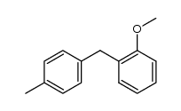 2-(p-Methyl-benzyl)-anisol Structure