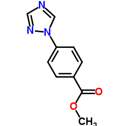 甲基4-[1,2,4]三唑-1-基-苯酸酯结构式