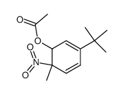 5-tert-Butyl-2-methyl-2-nitro-1,2-dihydrophenylacetat结构式