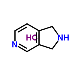 2,3-二氢-1H-吡咯[3,4-C]吡啶二盐酸盐结构式