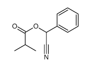 [cyano(phenyl)methyl] 2-methylpropanoate结构式