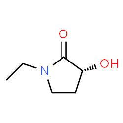 2-Pyrrolidinone,1-ethyl-3-hydroxy-,(3R)-(9CI) Structure