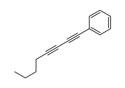 octa-1,3-diynylbenzene Structure