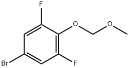 5-Bromo-1,3-difluoro-2-(methoxymethoxy)benzene结构式