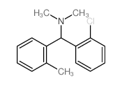 1-(2-chlorophenyl)-N,N-dimethyl-1-(2-methylphenyl)methanamine Structure