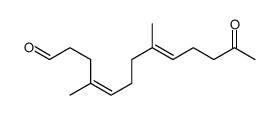 4,8-dimethyl-12-oxotrideca-4,8-dienal结构式