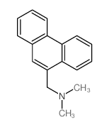 N,N-dimethyl-1-phenanthren-9-yl-methanamine Structure