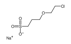 SODIUM 3(2-CHLOROETHOXY)PROPANE-1-SULFONATE, TECH Structure