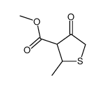 2-Methyl-4-oxo-tetrahydrothiophen-3-carbonsaeuremethylester Structure