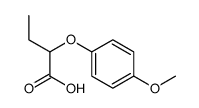 2-(4-methoxyphenoxy)butanoic acid Structure