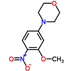 5-(4-morpholino)-2-nitroanisole Structure