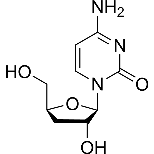 3'-Deoxycytidine structure
