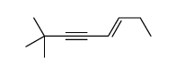 7,7-dimethyloct-3-en-5-yne结构式