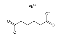 adipic acid , lead (II)-adipate Structure