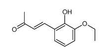 4-(3-ethoxy-2-hydroxyphenyl)but-3-en-2-one结构式