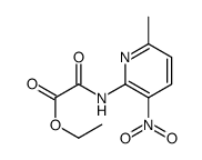 ethyl 2-[(6-methyl-3-nitropyridin-2-yl)amino]-2-oxoacetate Structure