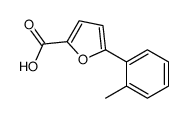 5-(O-TOLYL)FURAN-2-CARBOXYLIC ACID Structure