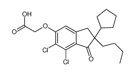 R-(+)-DIOA(R(+)-丁林达酮)结构式