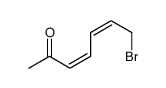7-bromohepta-3,5-dien-2-one结构式