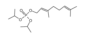 geranyl diisopropyl phosphate Structure