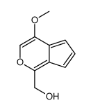(4-methoxycyclopenta[c]pyran-1-yl)methanol结构式