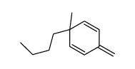 3-butyl-3-methyl-6-methylidenecyclohexa-1,4-diene Structure