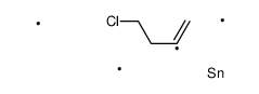 4-chlorobut-1-en-2-yl(trimethyl)stannane Structure