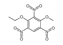 2-ethoxy-4-methoxy-1,3,5-trinitro-benzene结构式