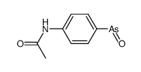 acetic acid-(4-arsenoso-anilide)结构式