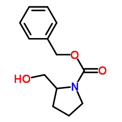 Benzyl 2-(hydroxymethyl)-1-pyrrolidinecarboxylate Structure