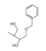 (2S,3S)-2-methyl-4-phenylmethoxybutane-1,3-diol结构式