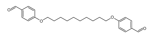 4,4’-(1,10-Decanediyl )dioxydibenzaldehyde Structure