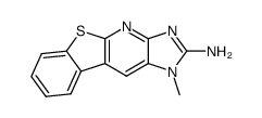 2-amino-1-methylbenzothieno[3,2-e]imidazo[4,5-b]pyridine Structure