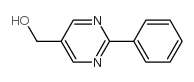 5-羟甲基-2-苯基嘧啶结构式