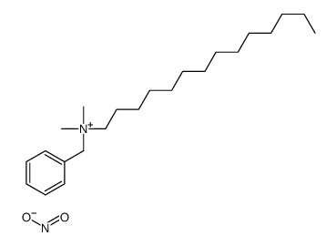 benzyl-dimethyl-tetradecylazanium,nitrite Structure